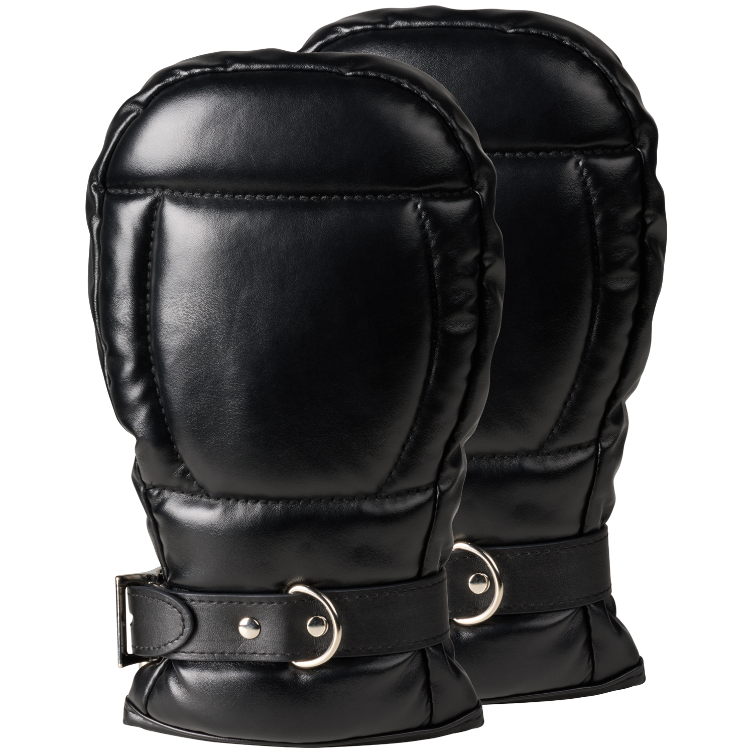 OUCH! Puppy Play Fäustlinge mit Vorhängeschlössern var 2