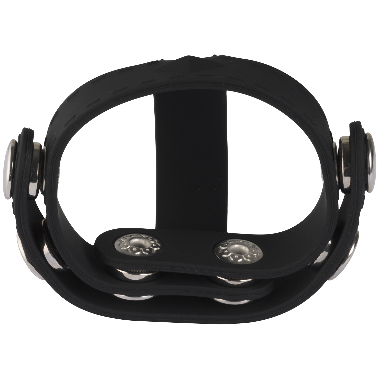 Blue Line C&B Gear Silikon T-stil penisring med testikeldelare 1