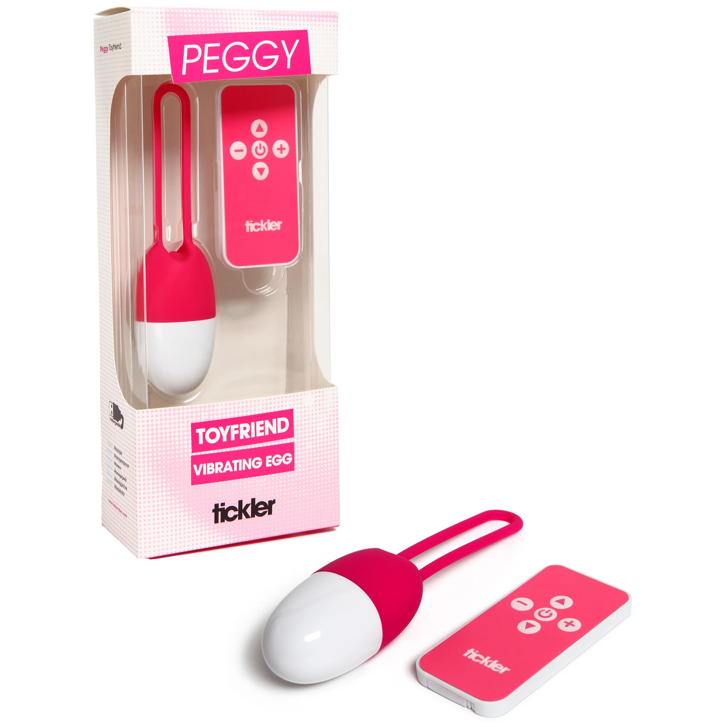 Tickler Peggy Fjernbetjent Vibrator Egg 1