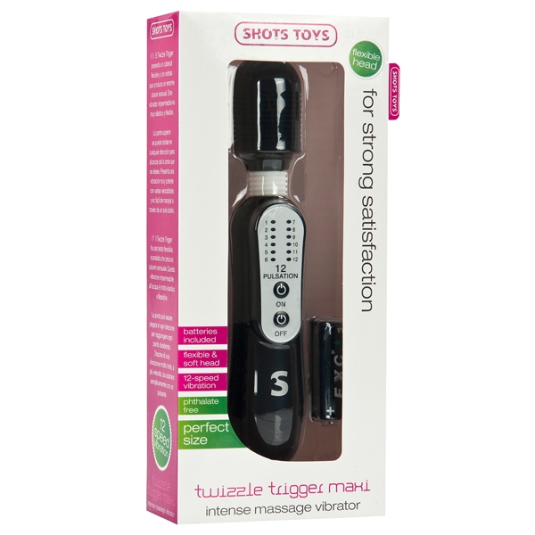 Shots Toys Twizzle Trigger Maxivibrator 1