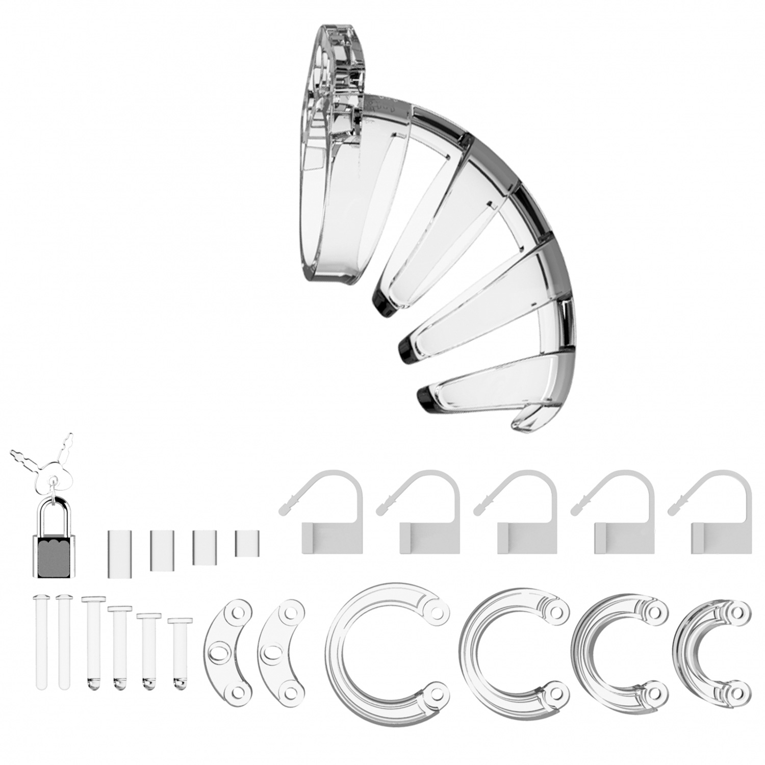 ManCage 02 Justerbart Kyskhetsbur 1