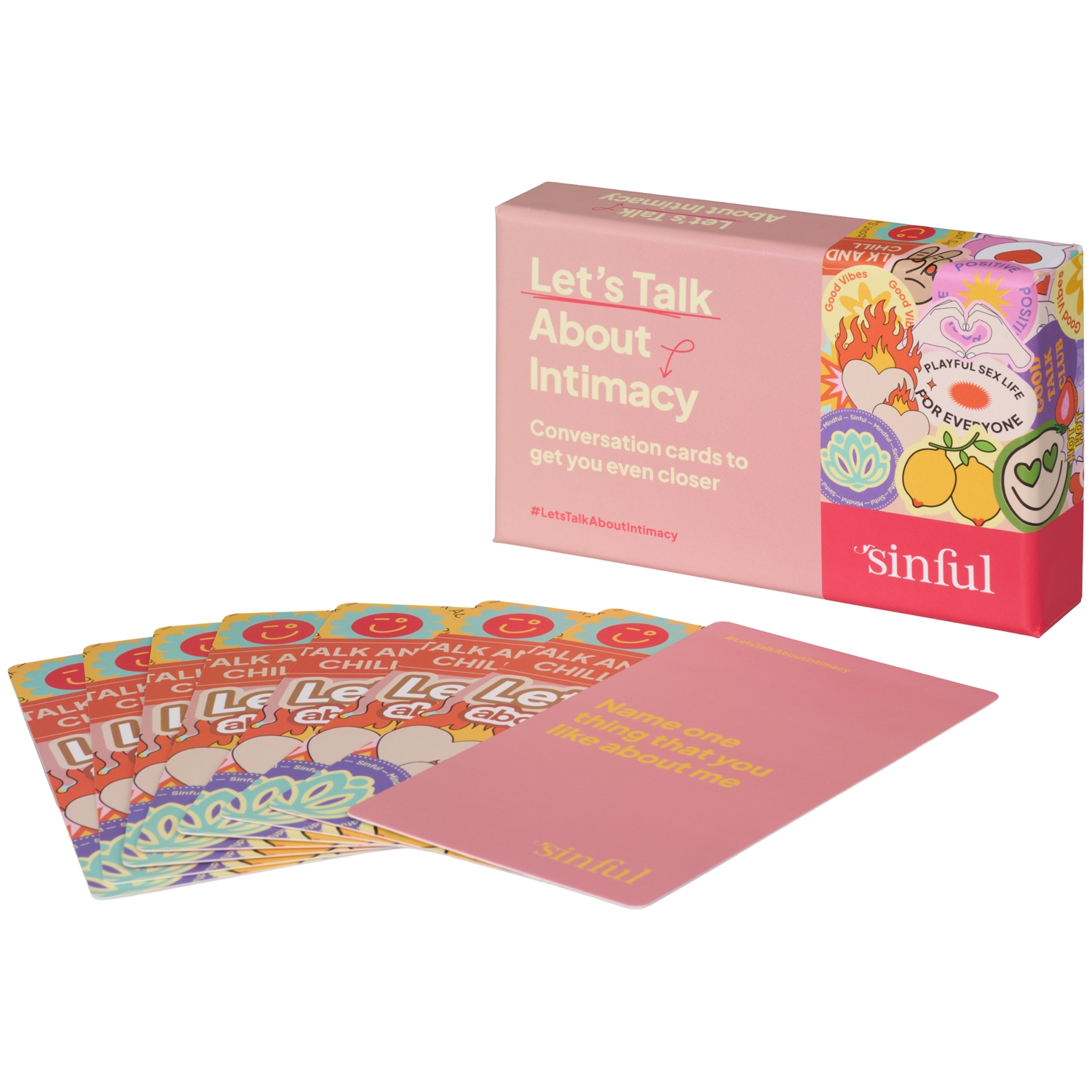Sinful Let&apos;s Talk About Intimacy Game - Mixed colours thumbnail