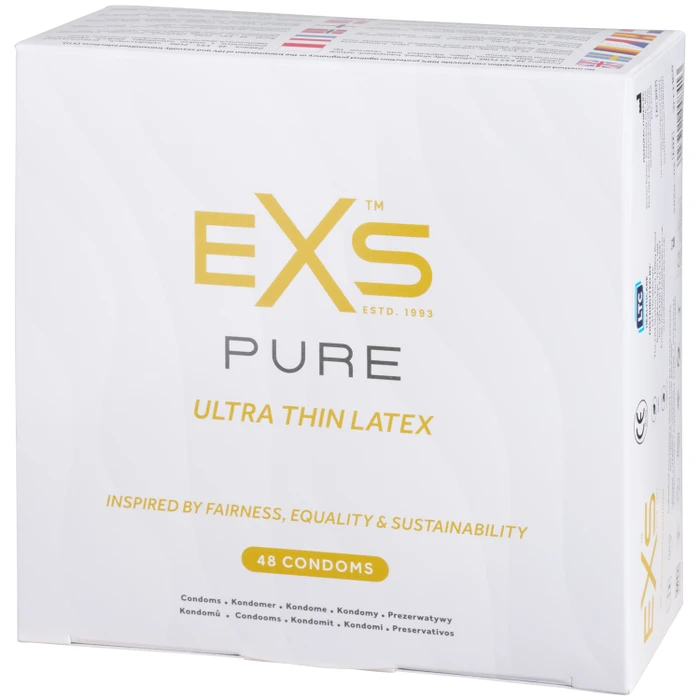EXS Pure Ultra Dunne Latex Condooms 48 stuks var 1