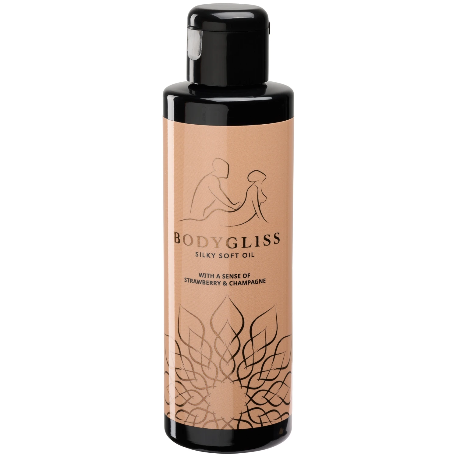 BodyGliss Silky Soft Oil Strawberry And Champagne Massageolie 150 ml var 2