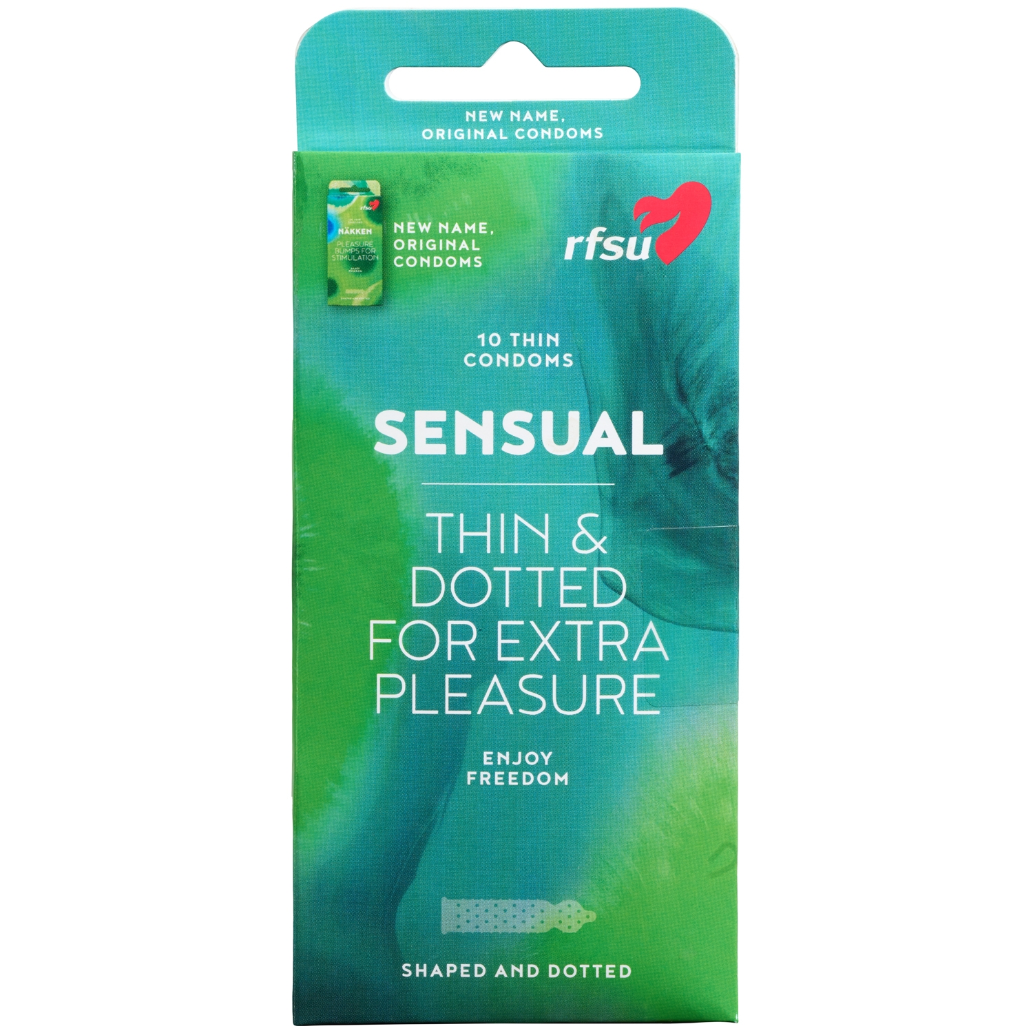 RFSU Näkken Kondomer 10 stk - Clear