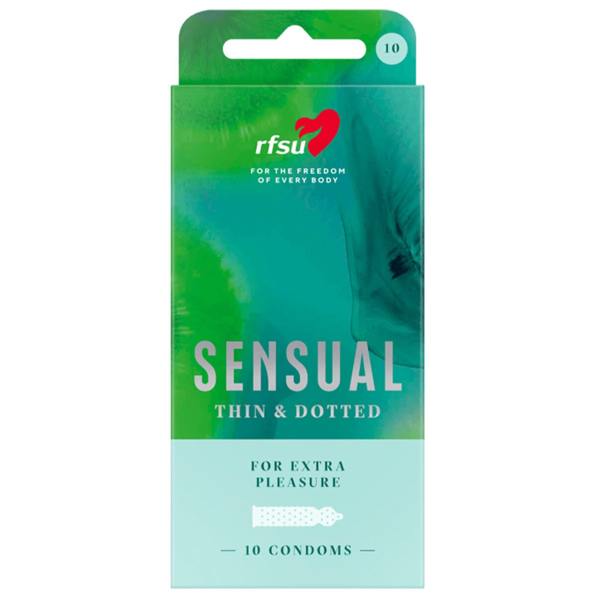 RFSU Sensual Räfflade Kondomer 10 st var 1
