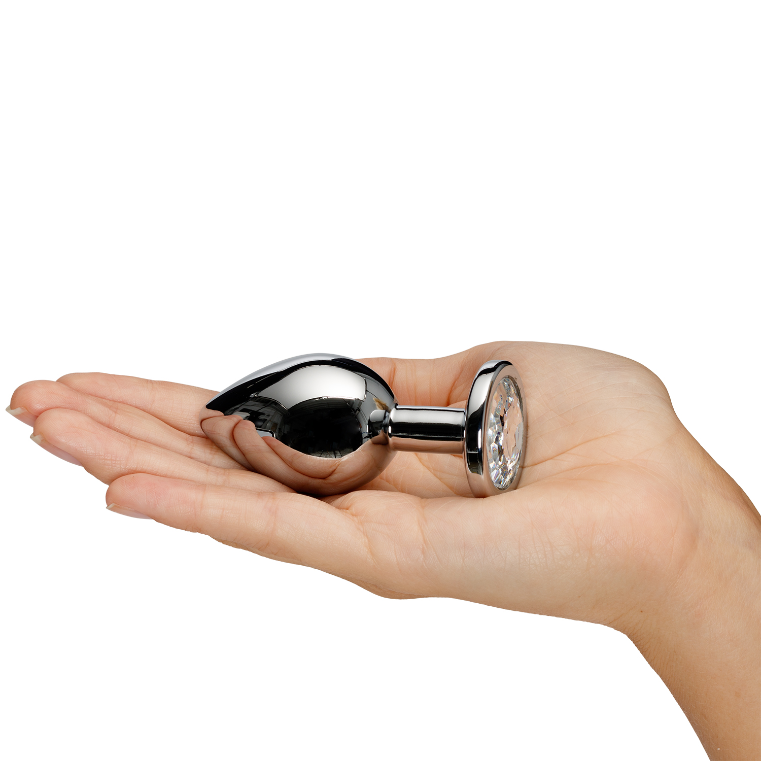 Sinful Jewel Plug Anal en Métal Medium 8 cm var 2