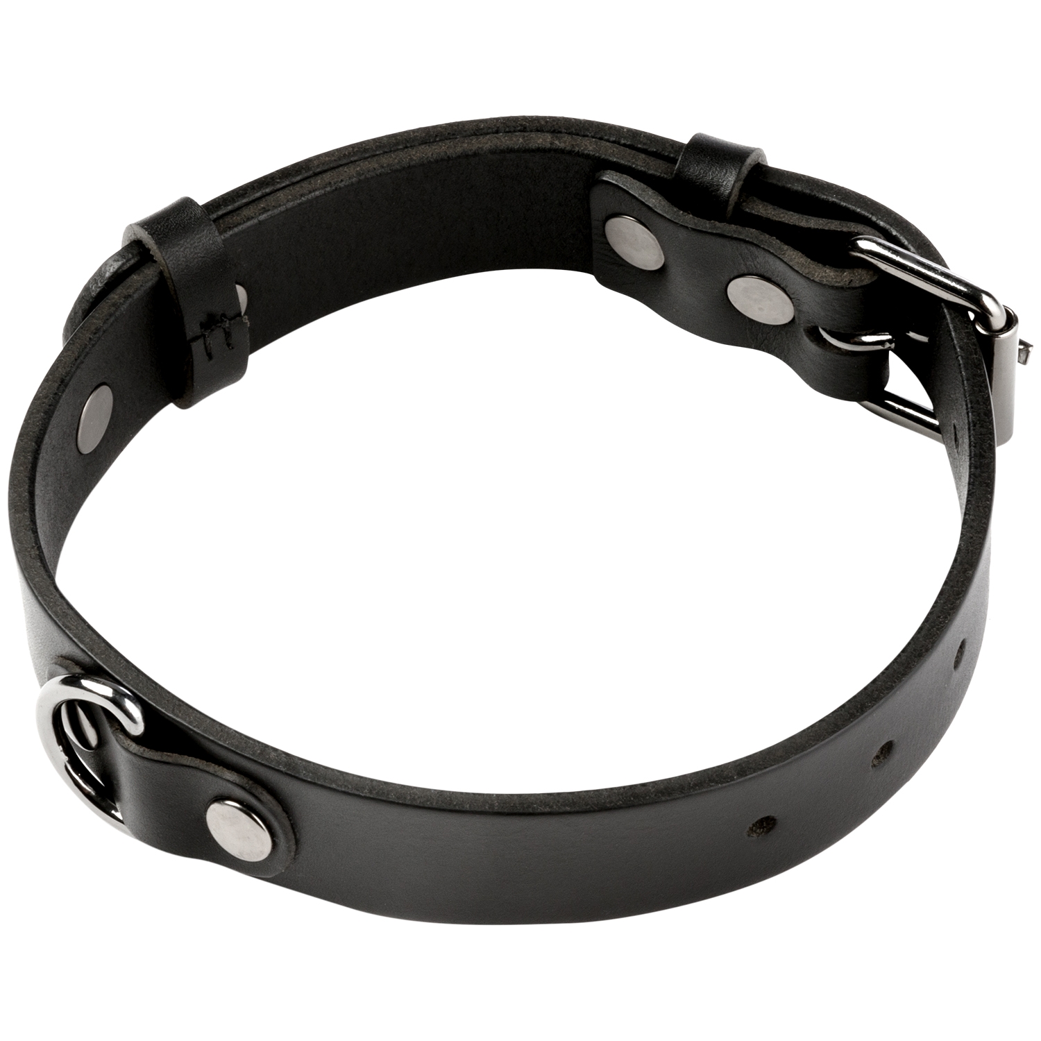 Black Leather Pup Collar, Get Your Kink ON!