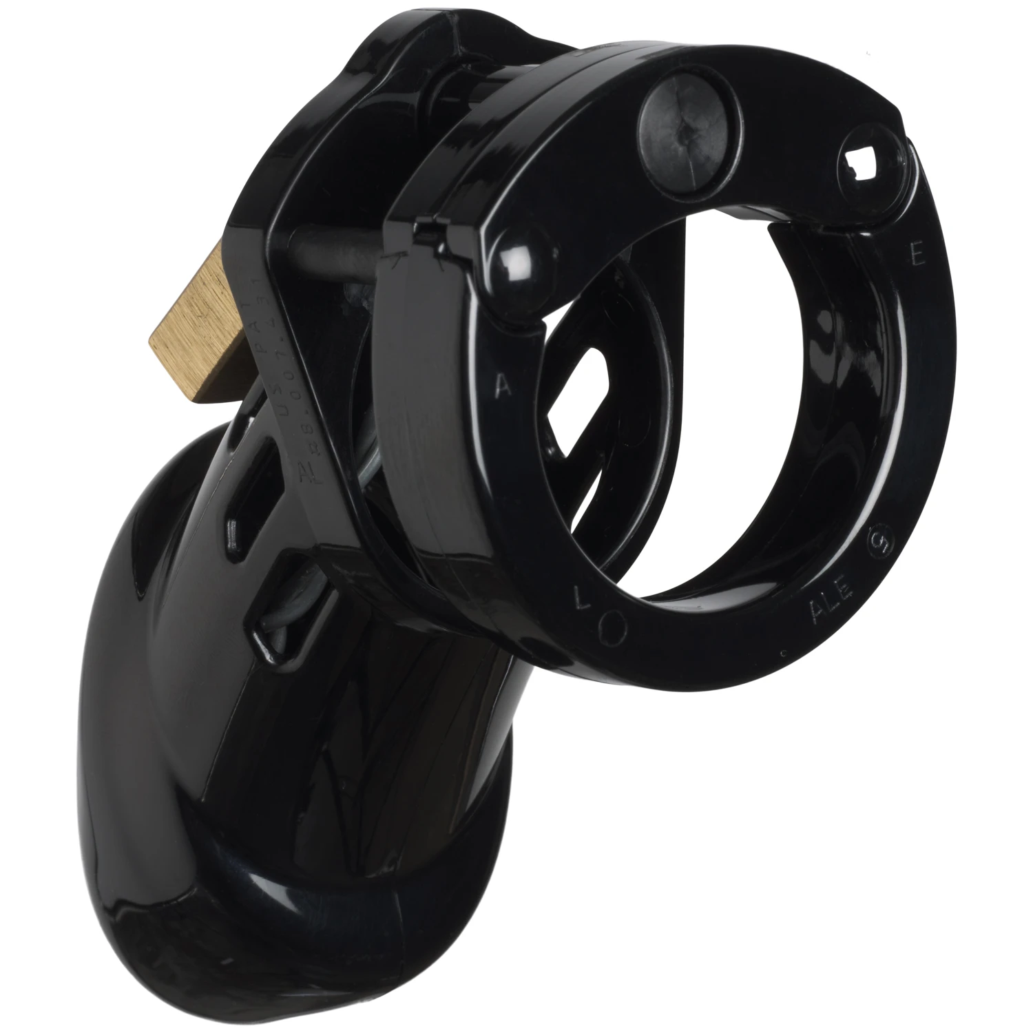 CB-6000 Svart Kyskhetsbelte 8,25 cm 1