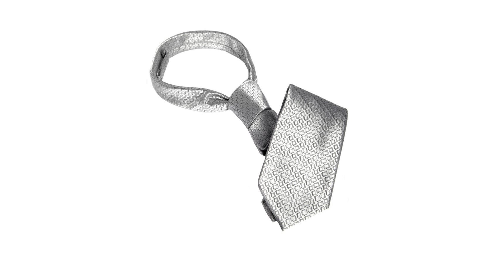Fifty Shades of Grey Silver Tie - Buy here - Sinful.com