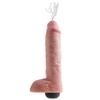 King Cock Realistisk Sprutdildo 28 cm - Nude