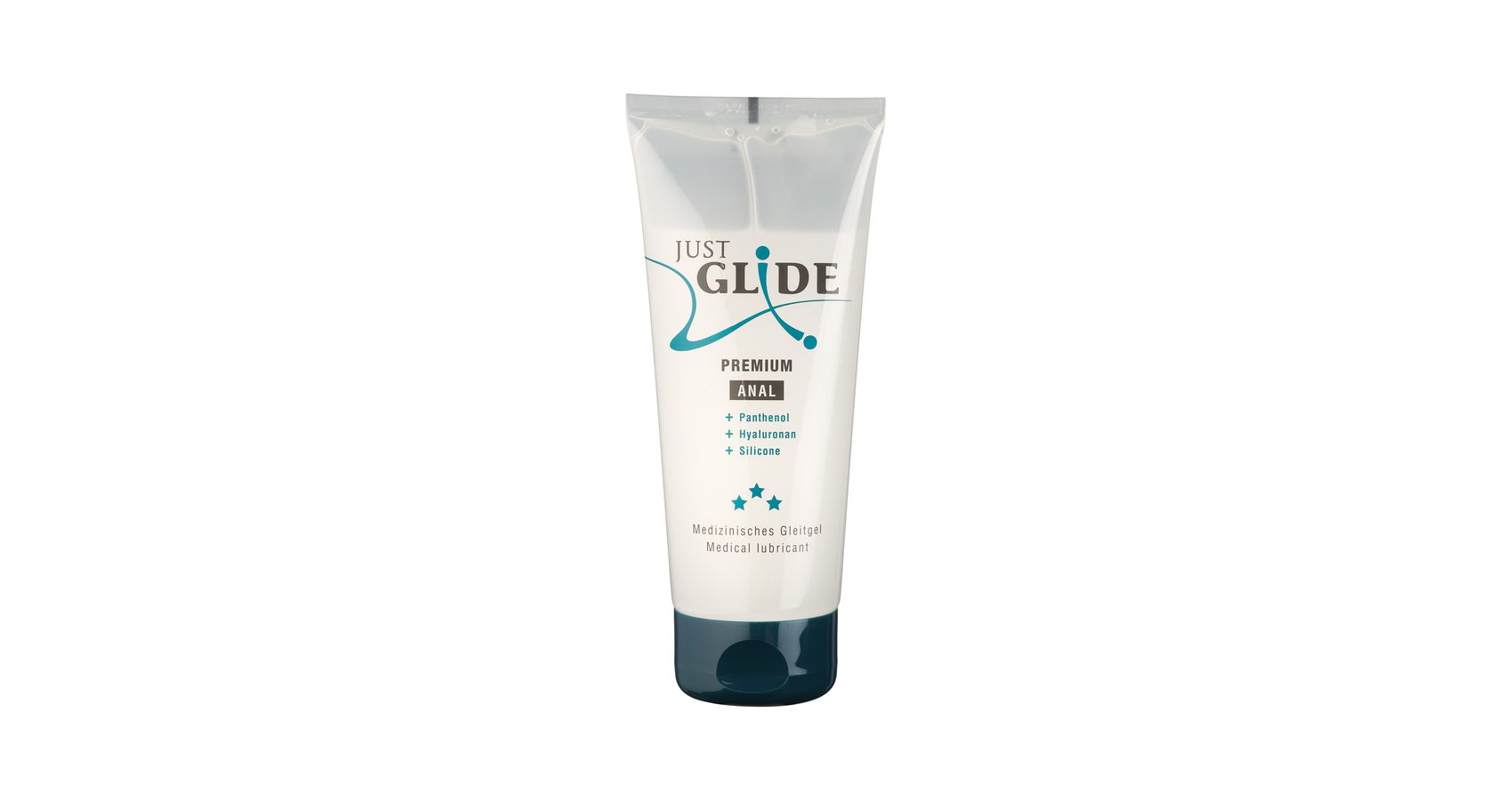 Just Glide Premium Silicone-based Anal Lubricant 200 ml | Sinful