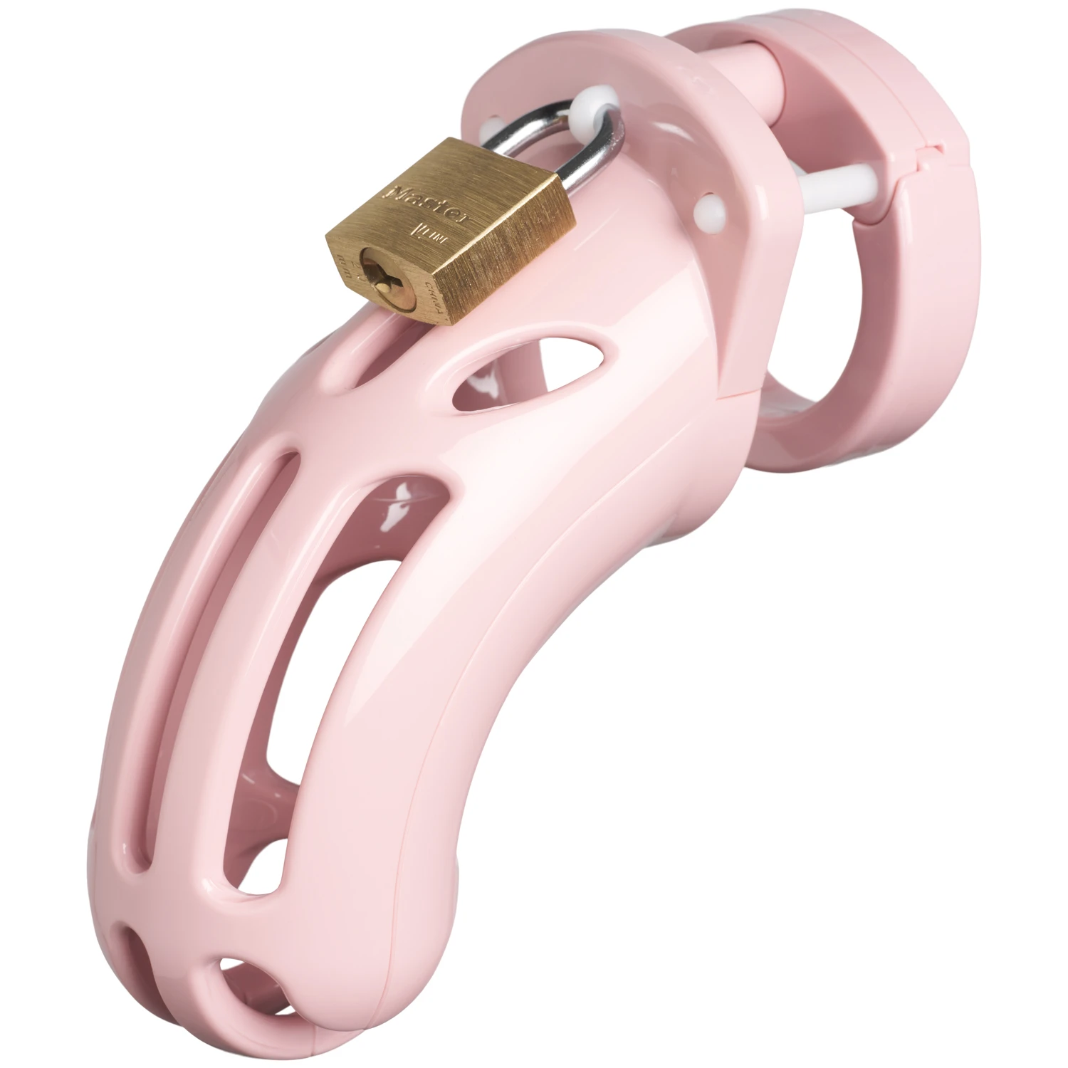 CB-X The Curve Pink Chastity Device 3.7 Inch var 1