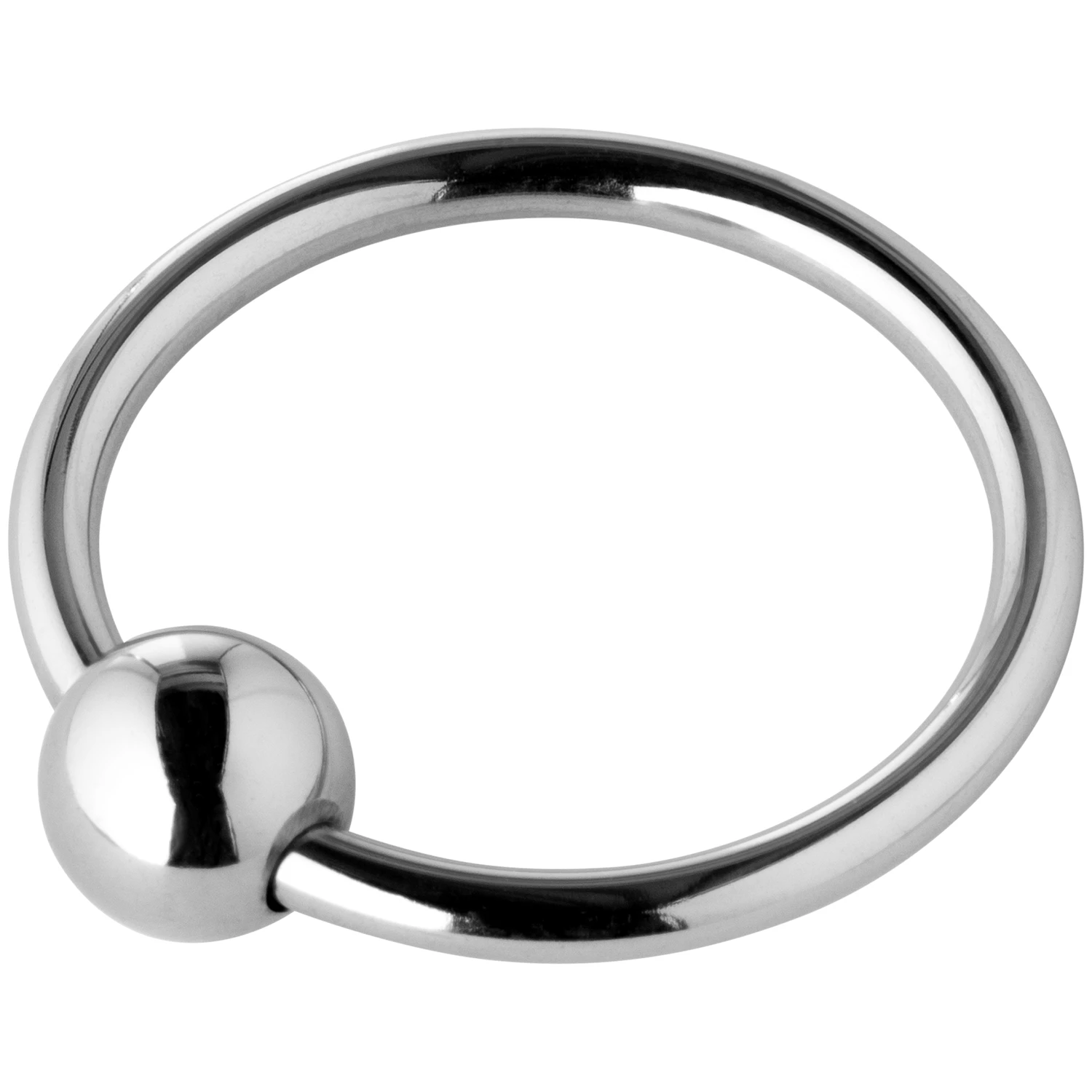 Kiotos Steel Anneau de gland avec boule var 1