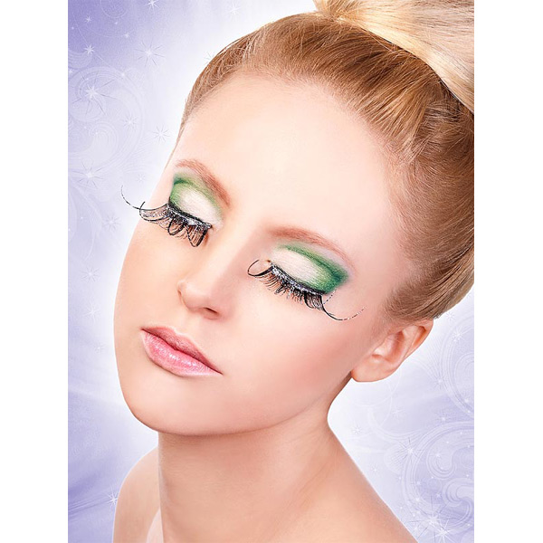 Baci Kunstige Øjenvipper Sort-Sølv var 1