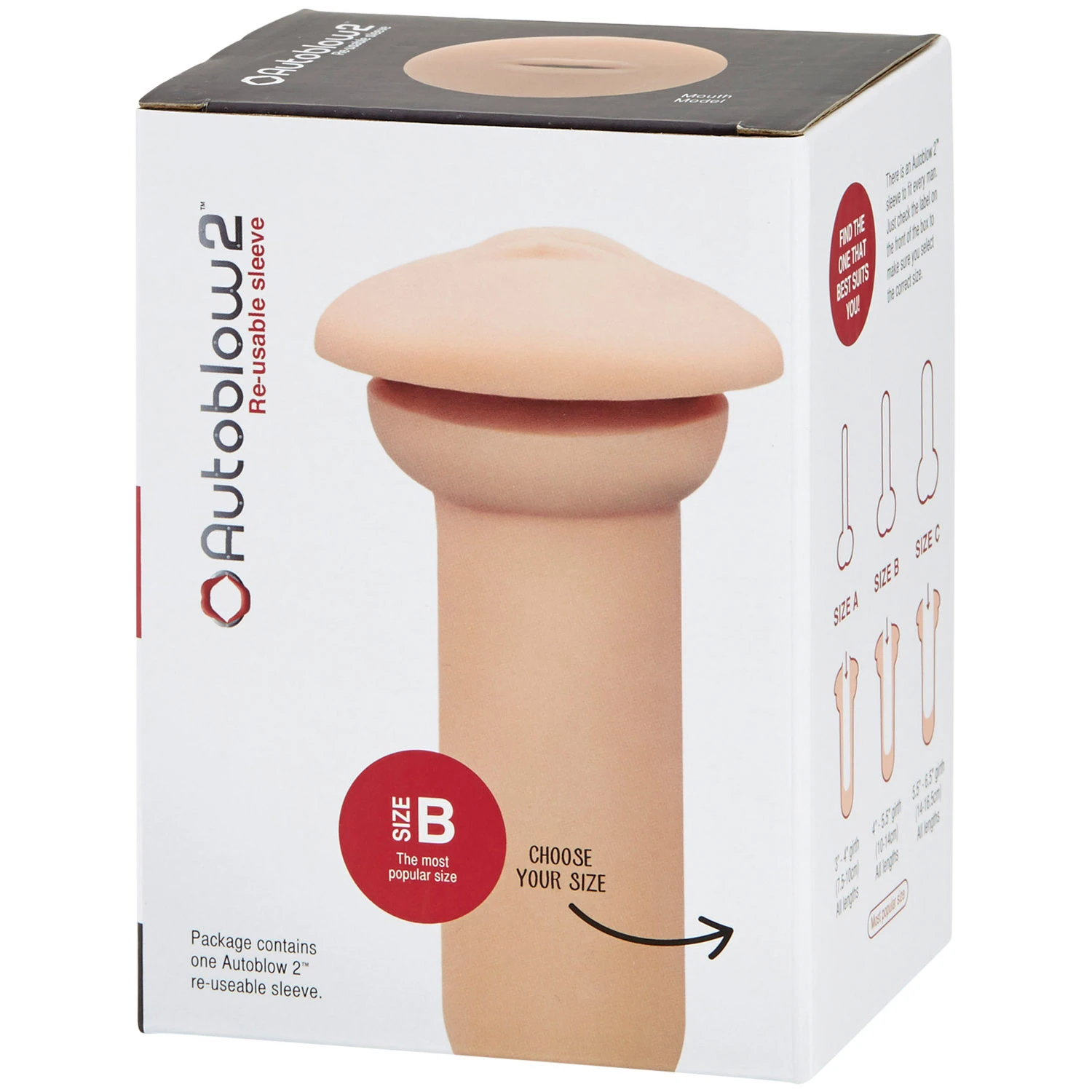 Masturbationshülle für den Autoblow 2+ var 1