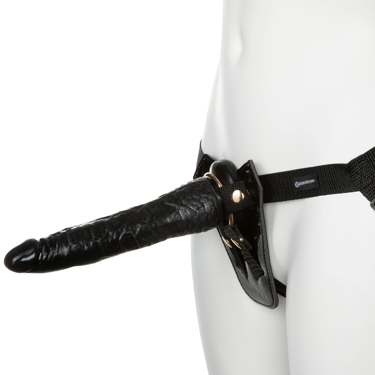 Fetish Fantasy Gold Designer Strap-On Sett 18 cm var 1