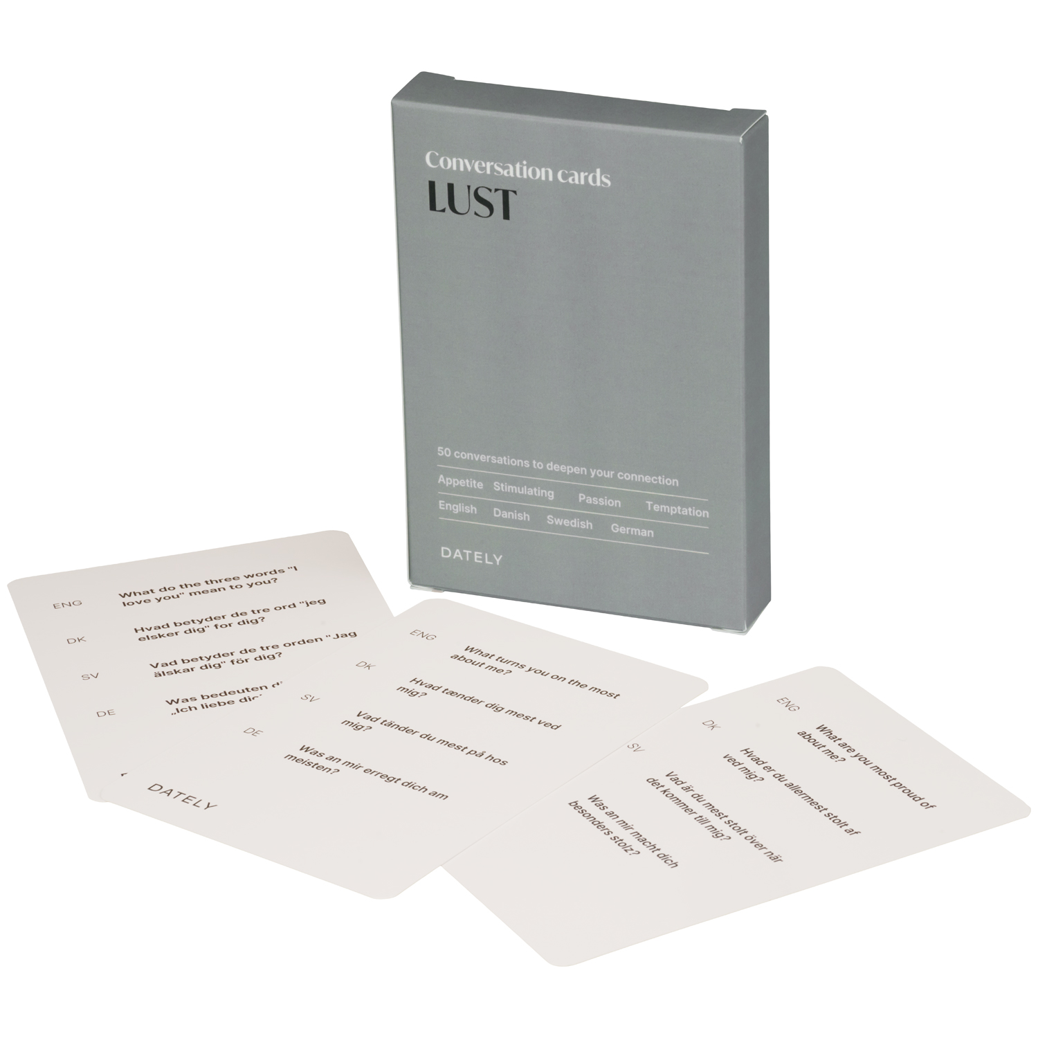 Dately Conversation Cards Lust var 1