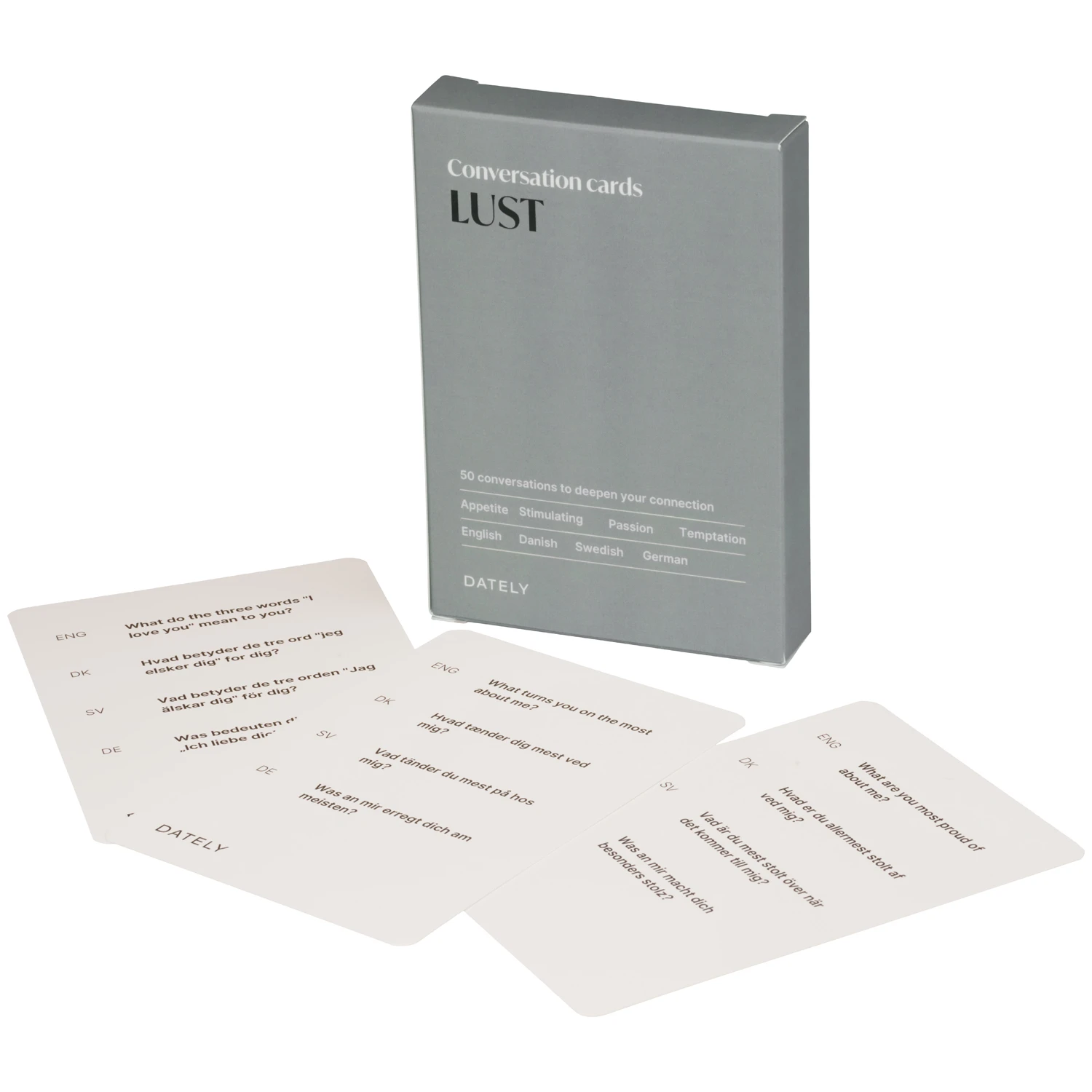 Dately Conversation Cards Lust var 1