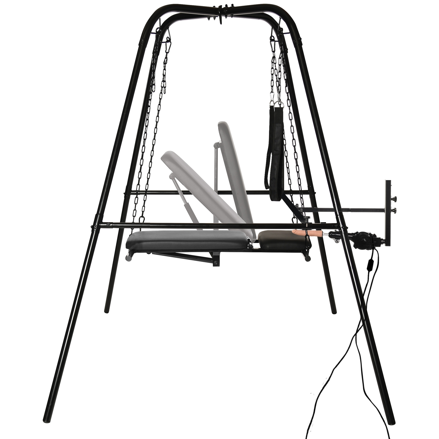 Master Series Throne Deluxe Sexgynge og Sexmaskine     - Black