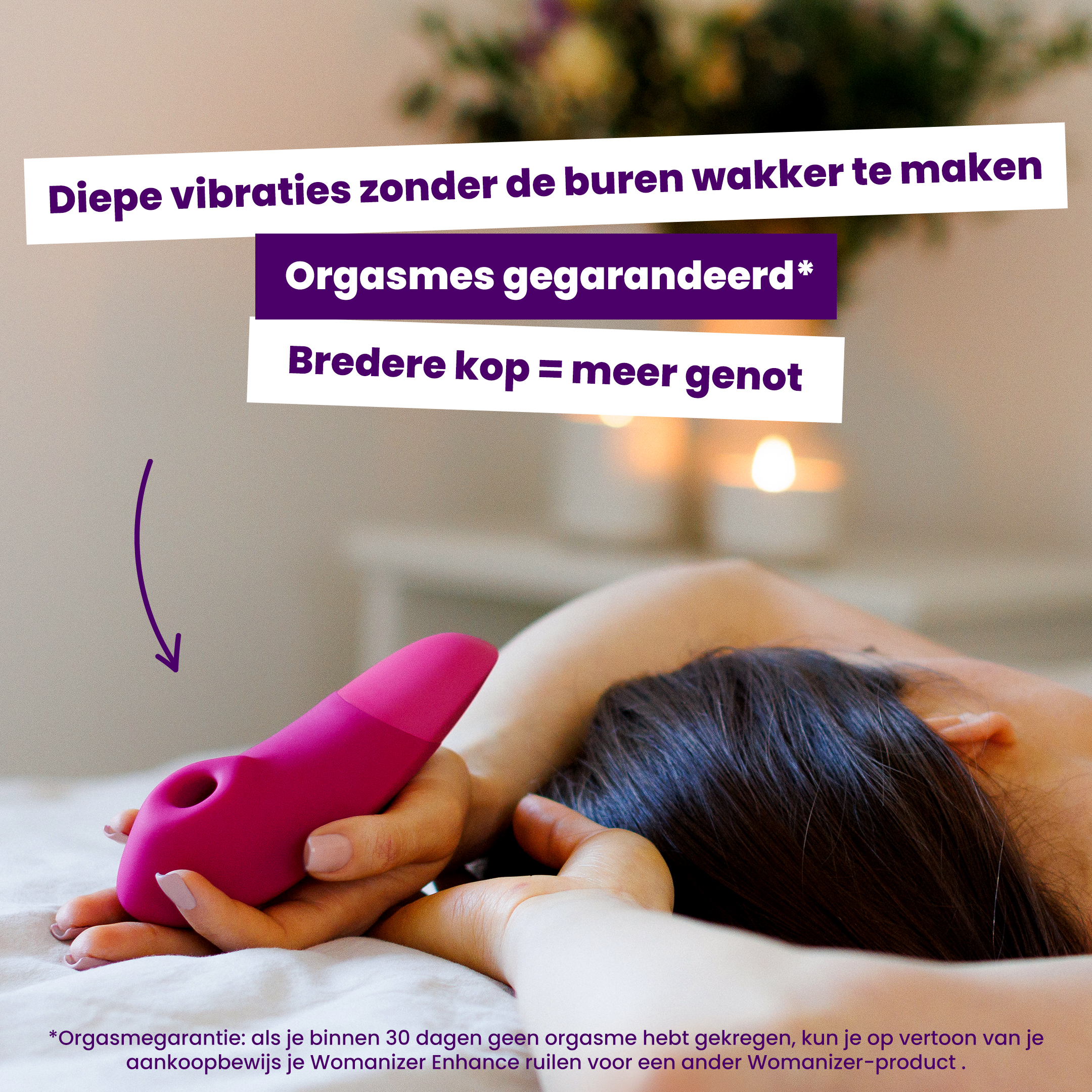 Womanizer Enhance 2-in-1 Luchtdruk Stimulator var 12