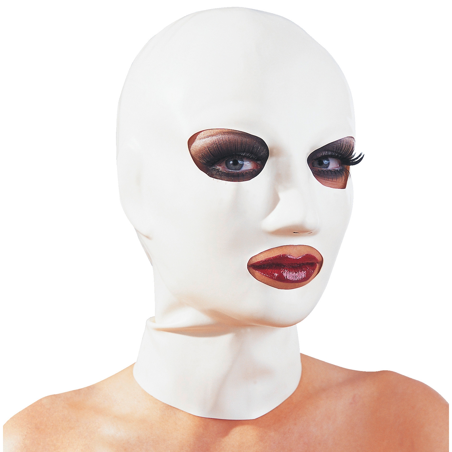 Late X Latex Maske - White - One Size