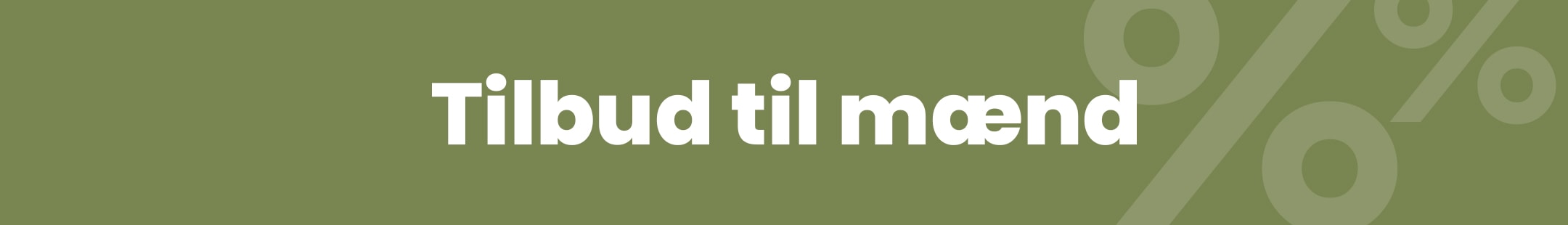 Tilbud til mænd mobile