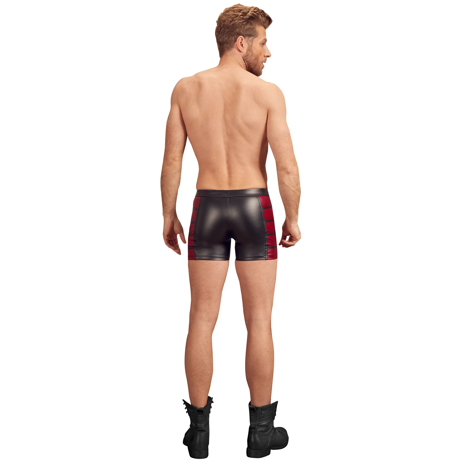 NEK Rød boxershorts med glidelås var 5