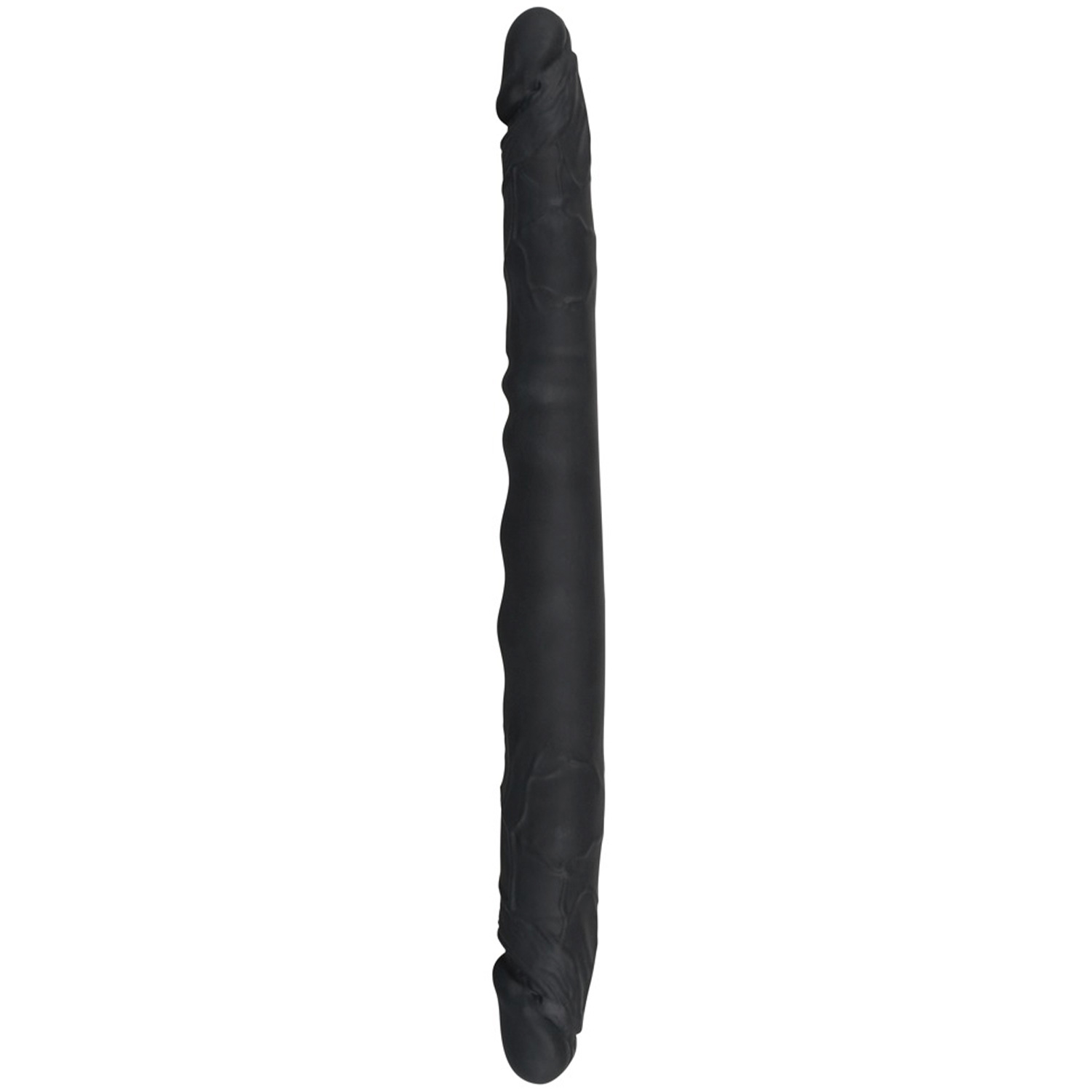 Bad Kitty Silikone Dobbelt Dildo 40 cm - Black