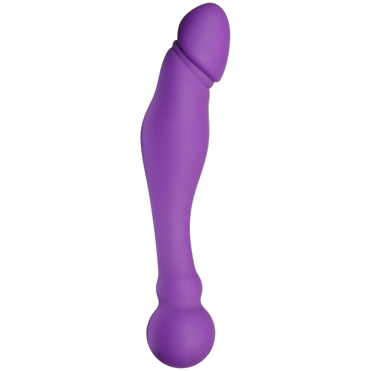baseks Probe Dobbelt Dildo - Purple thumbnail