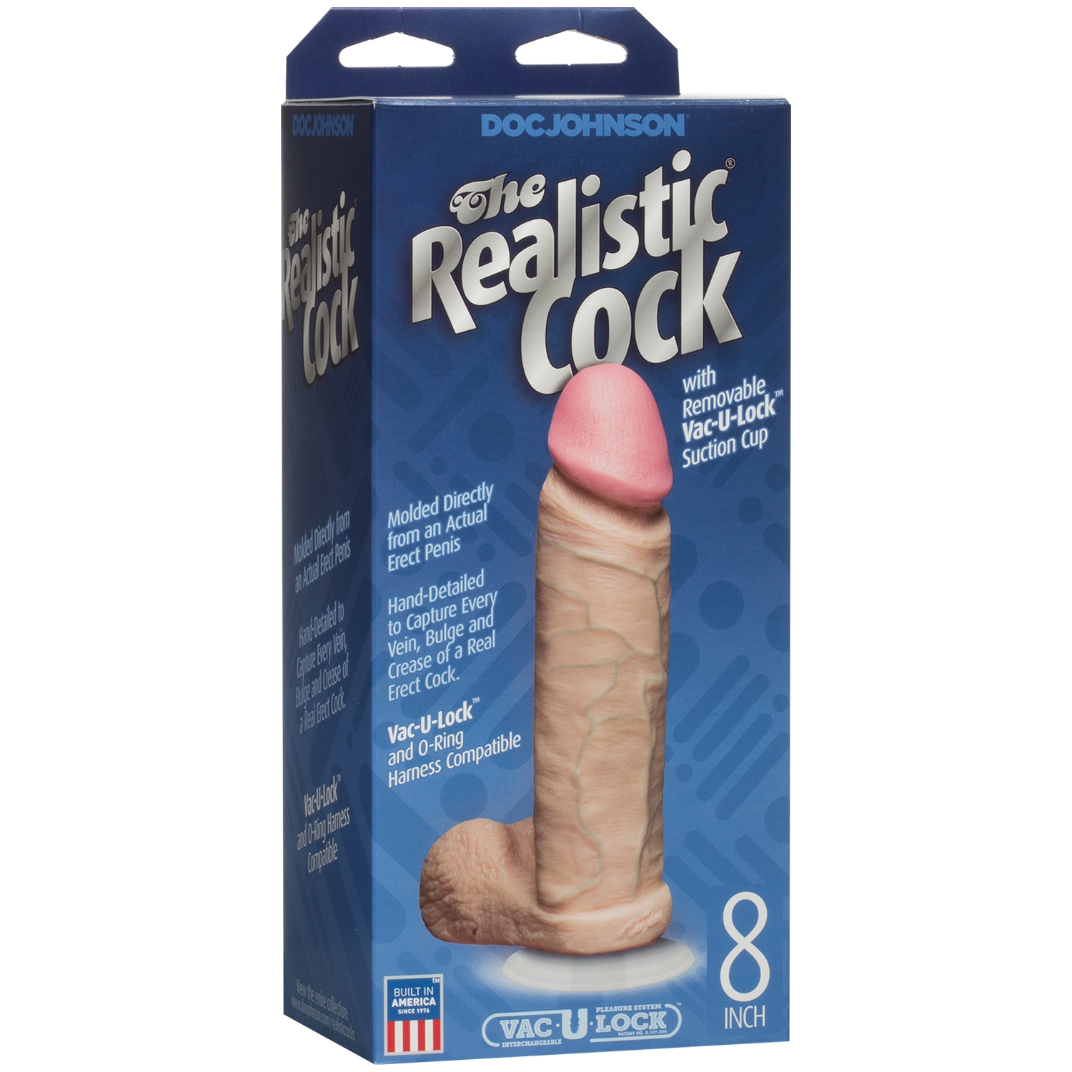 Doc Johnson The Realistic Cock Dildo 20 cm 1