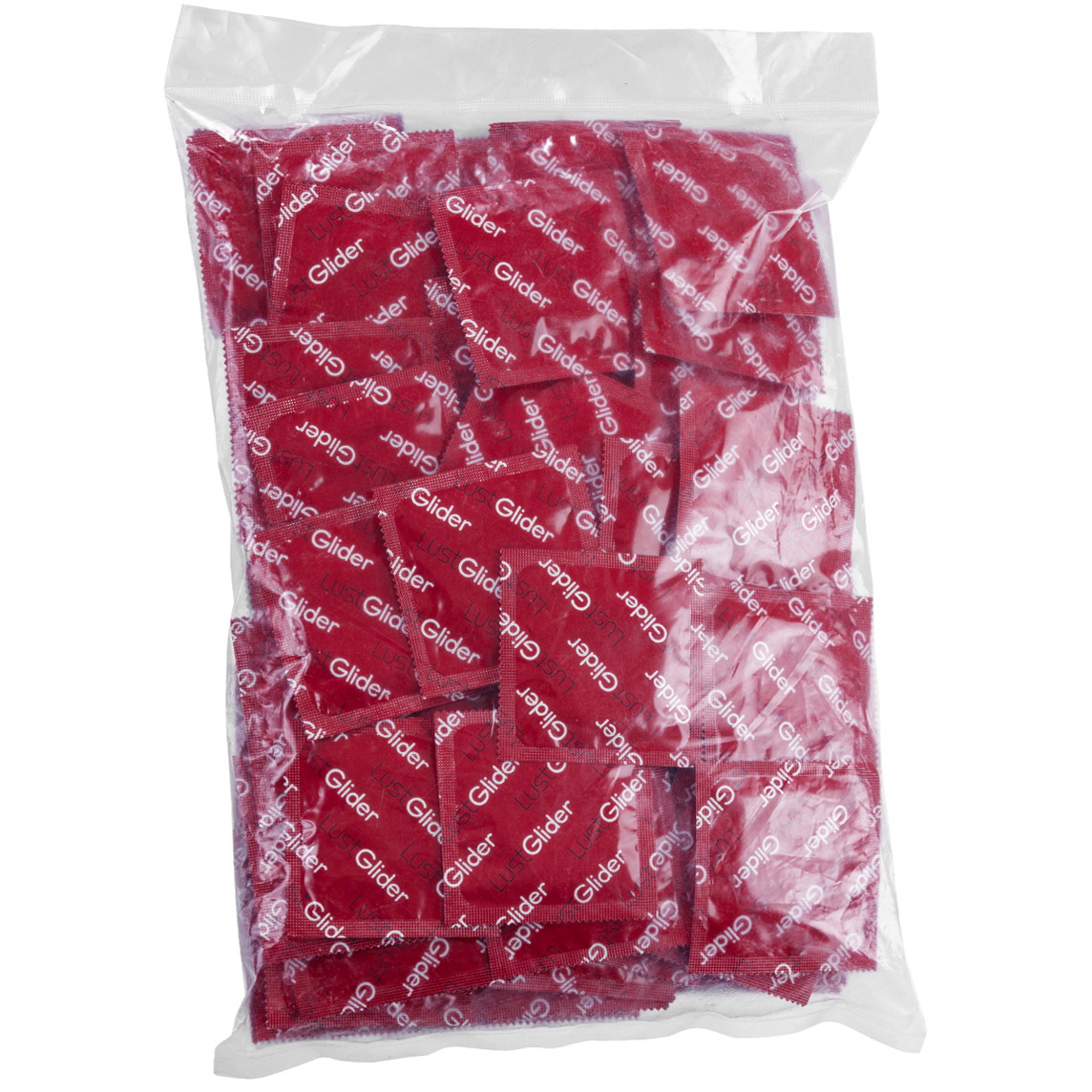 LustGlider Red Condooms Met Aardbeiensmaak 100 Stuks var 2