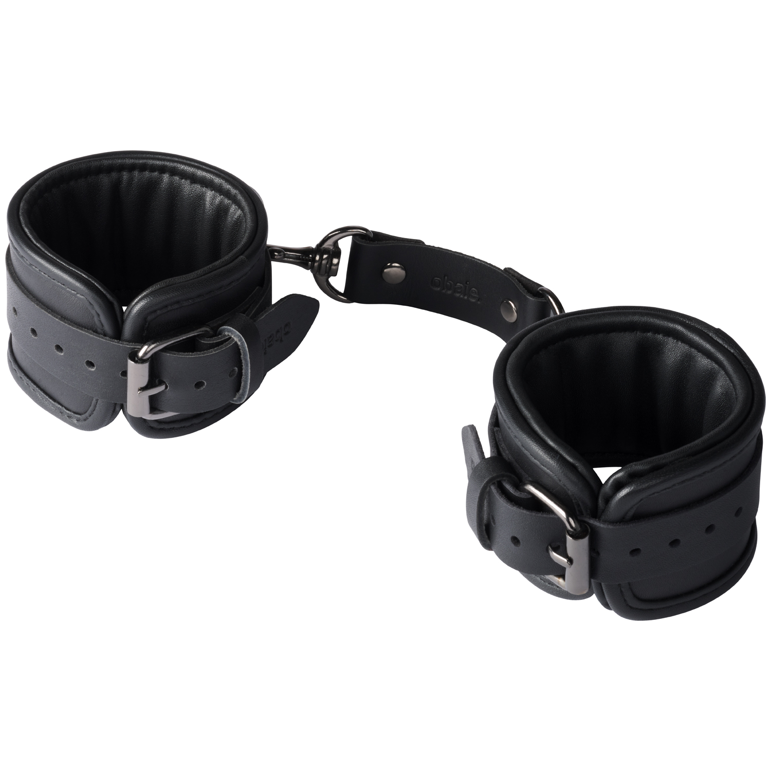 Obaie Premium-Handfesseln aus Echtleder 1