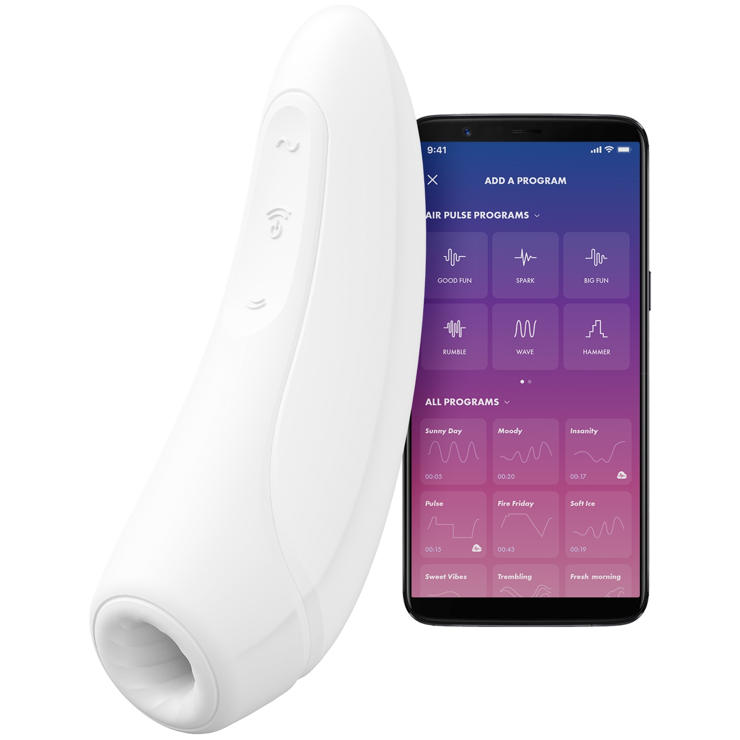 Satisfyer Curvy 1 Connect App var 1