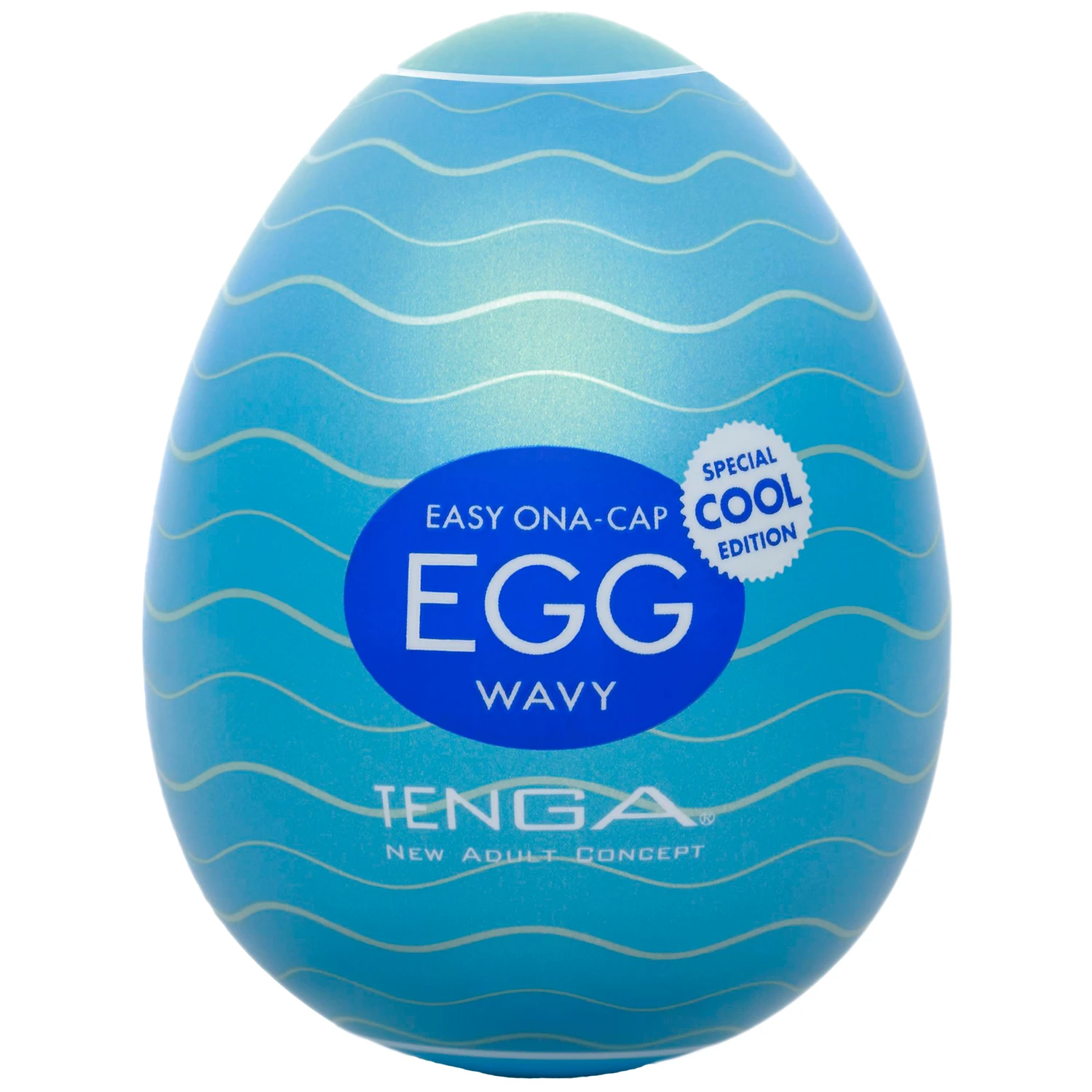 TENGA Egg Wavy Cool Edition Masturbaattori var 1