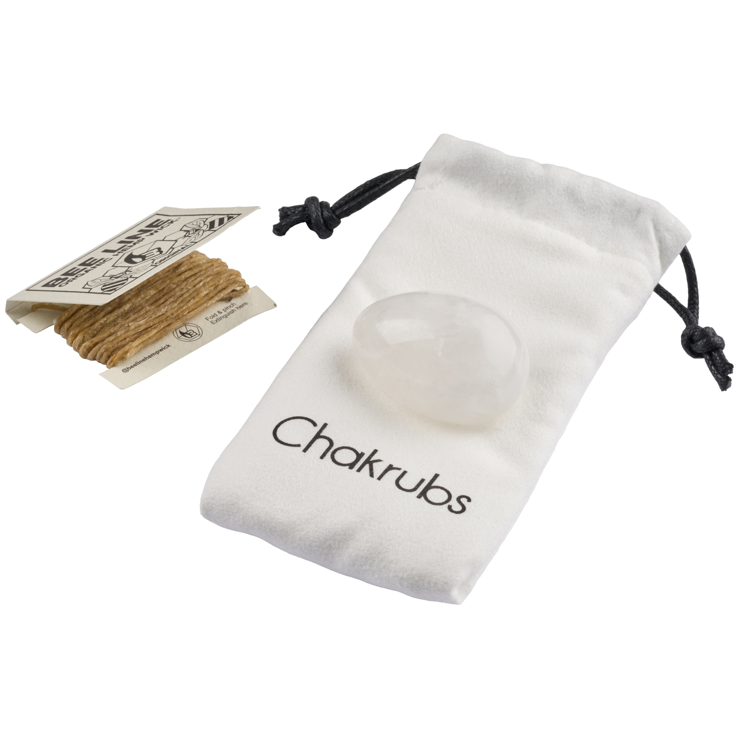 Chakrubs Yoni Egg Prism Clear Quartz var 2