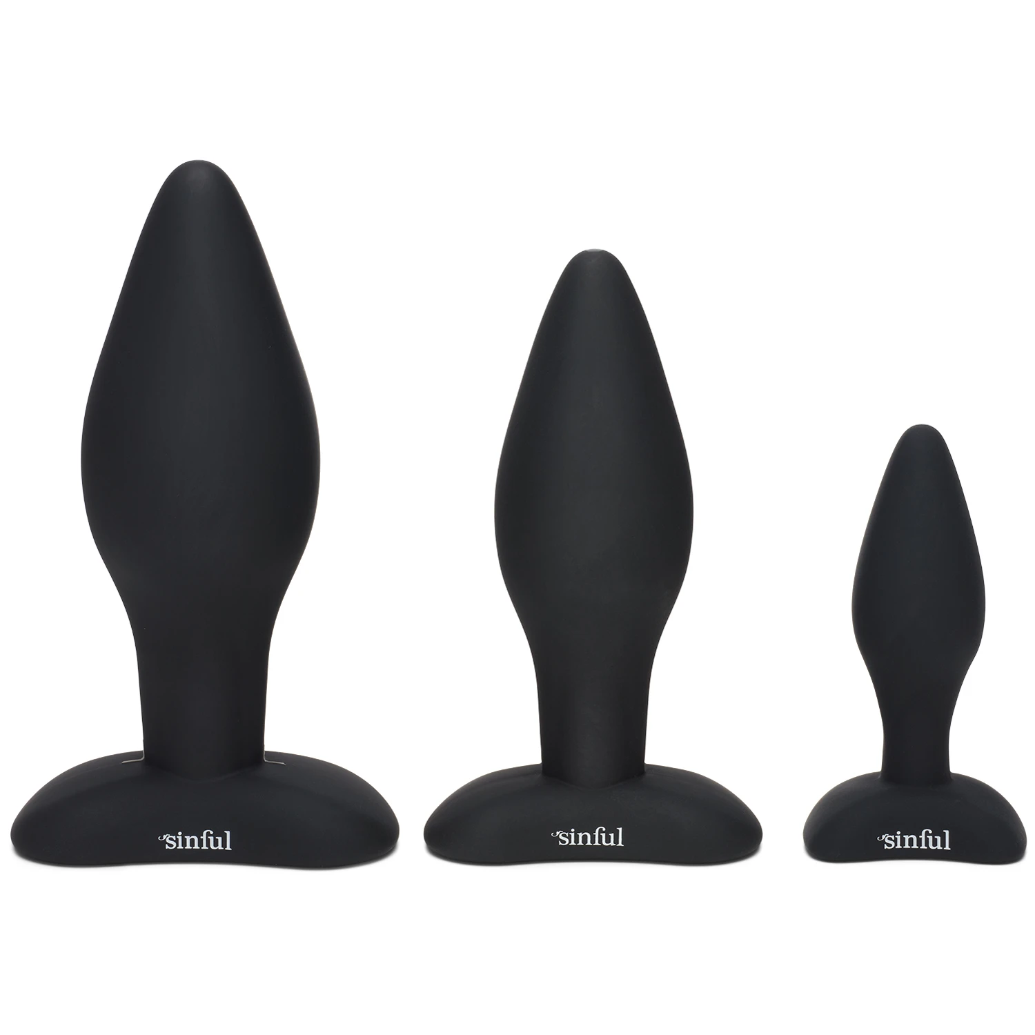 Sinful BumBum Silikone Butt Plug Sæt var 1