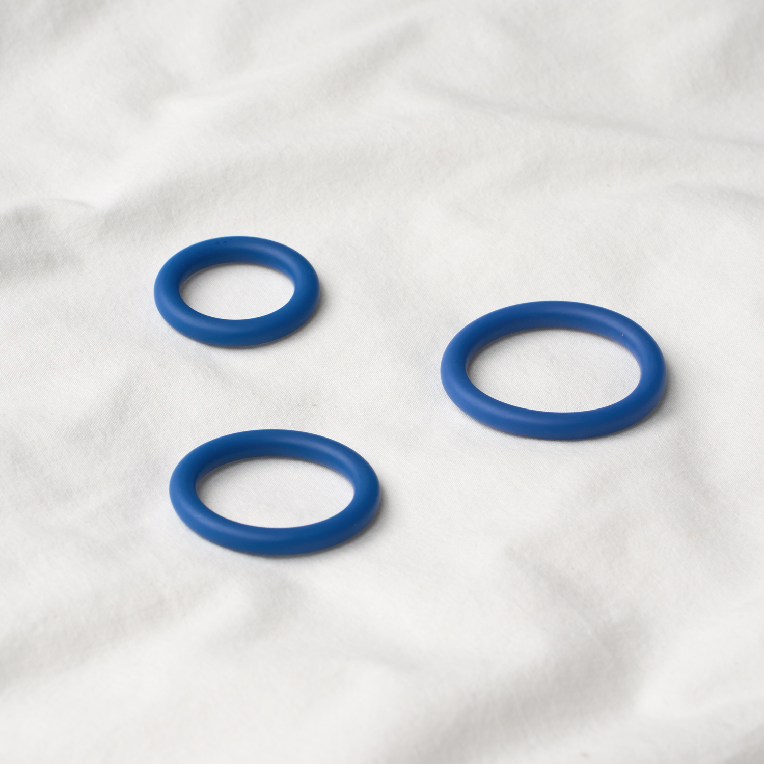 Sinful Business Blue Penisring Set van 3 Stuks 1