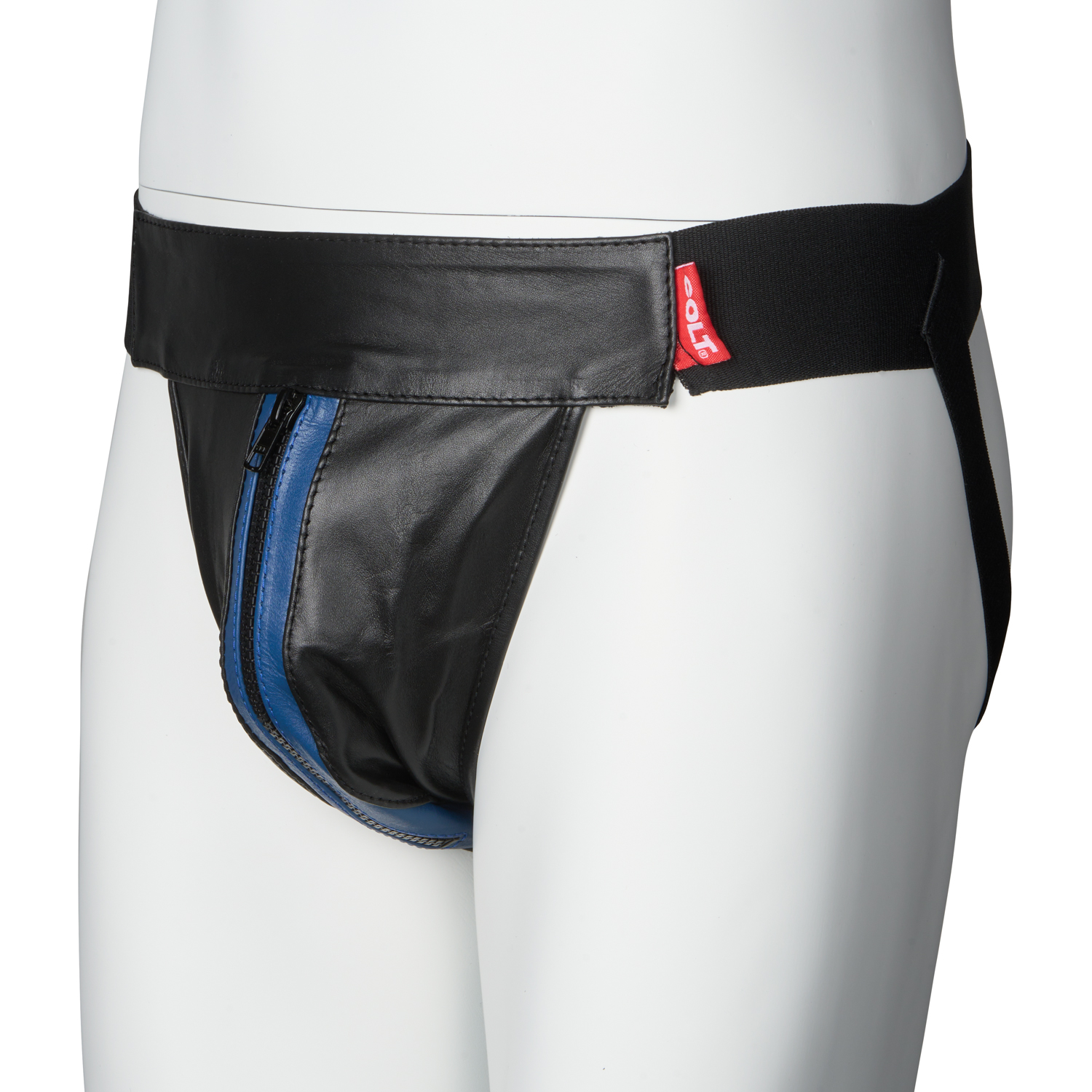 Mister B Colt Lederslip Schwarz 1