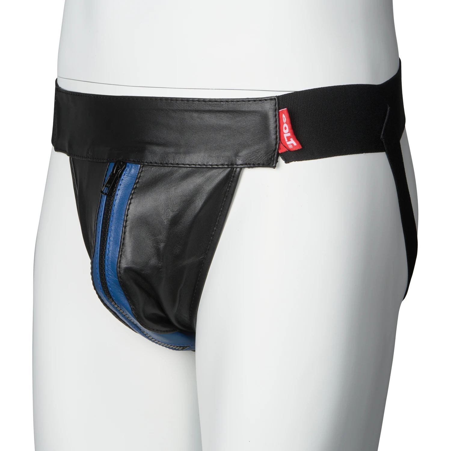 Mister B Colt Lederslip Schwarz 1