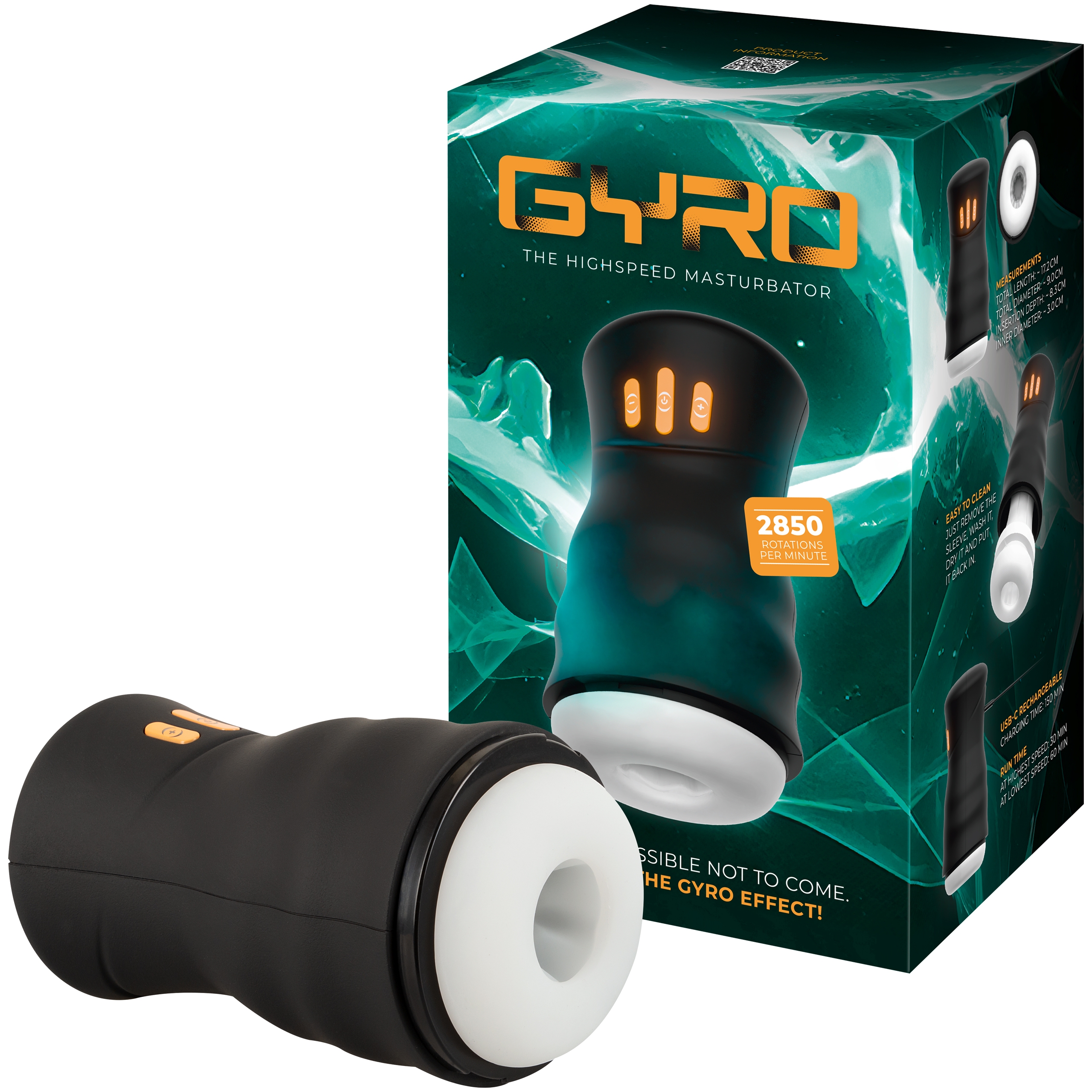 You2Toys Gyro Roterande Masturbator var 1