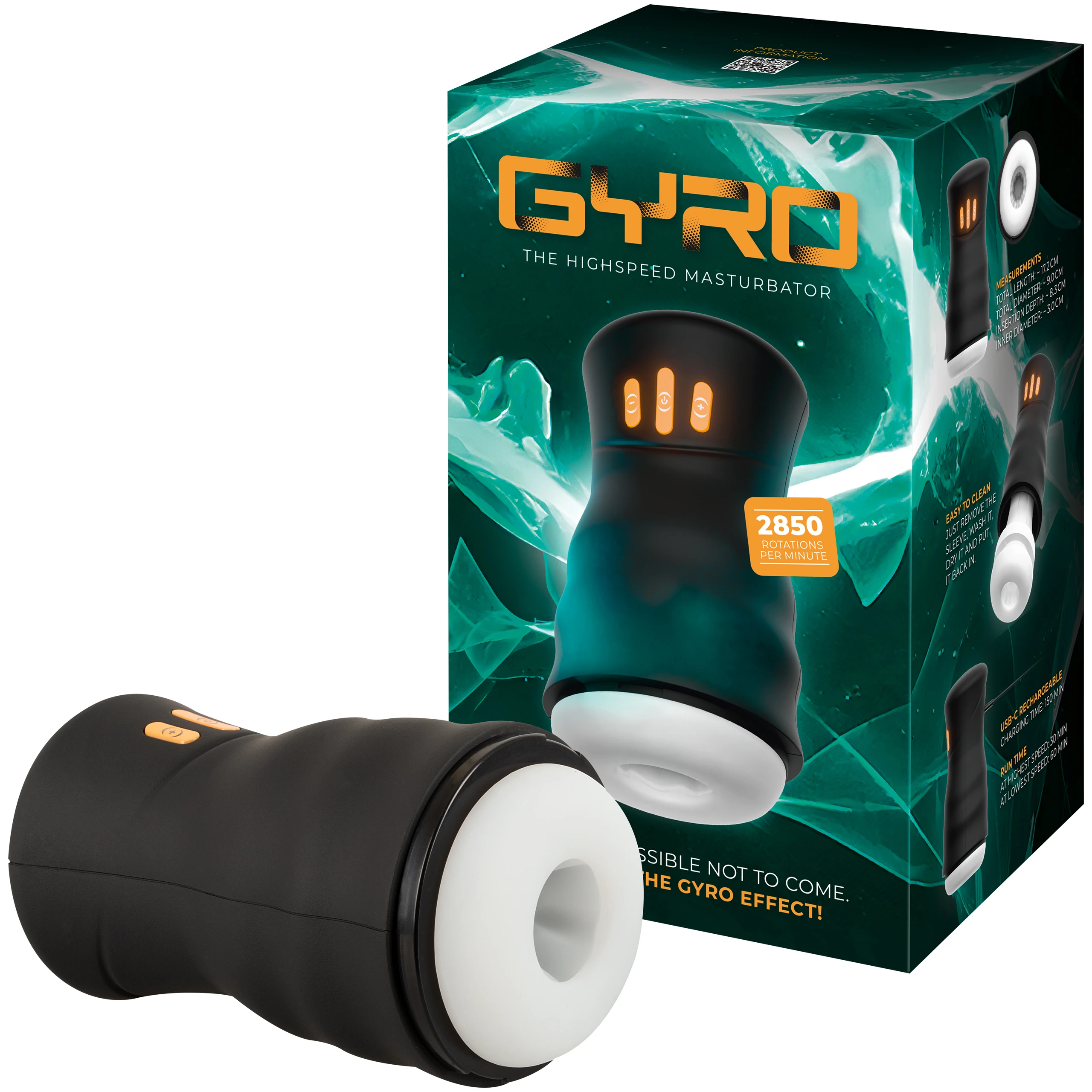 You2Toys Gyro Roterande Masturbator var 1