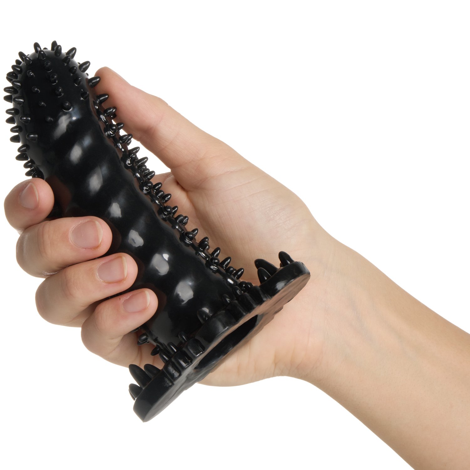 Malesation Bristly Sleeve 14 cm      - Svart