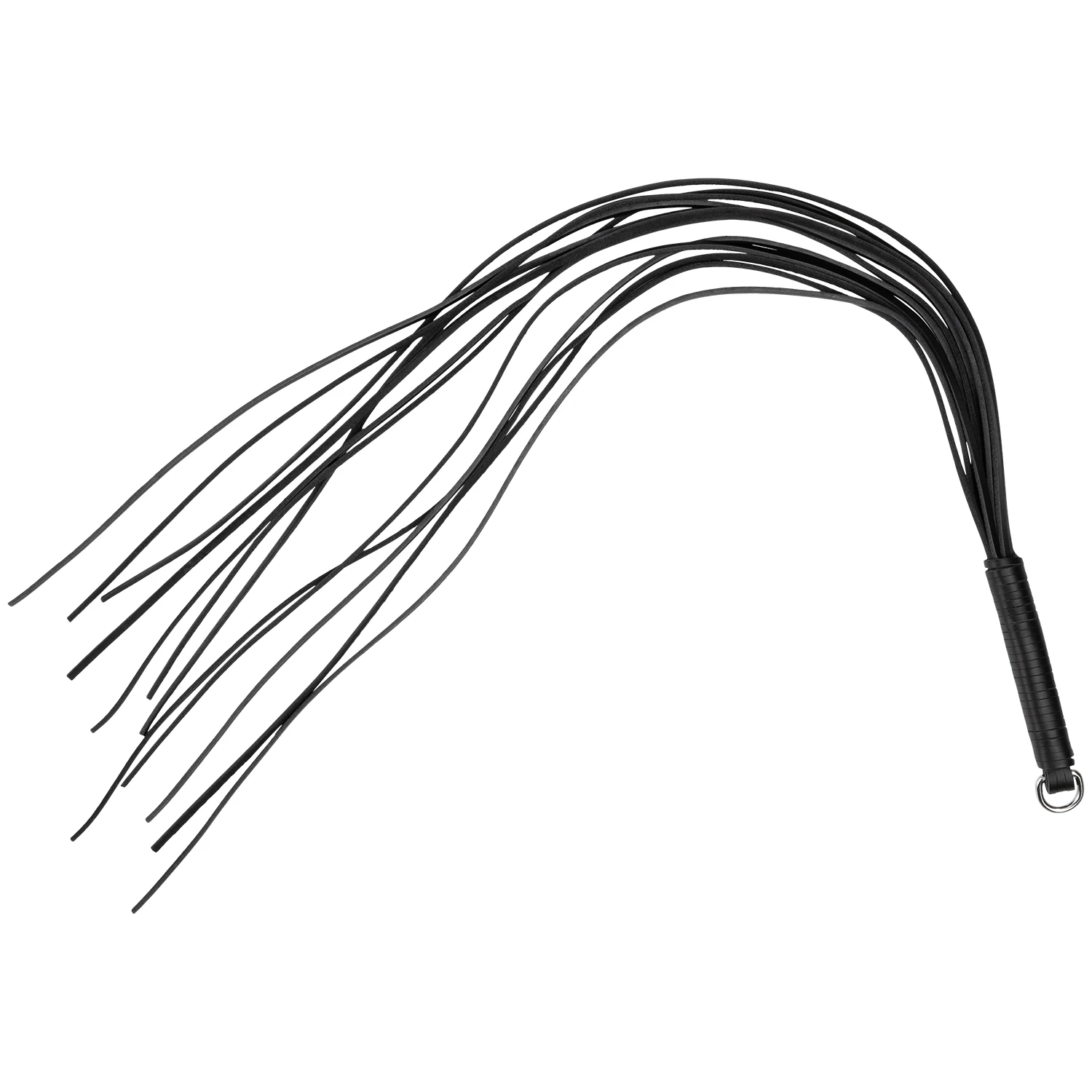 Spartacus Thong Whip Nahkainen Flogger-piiska 76 cm var 1