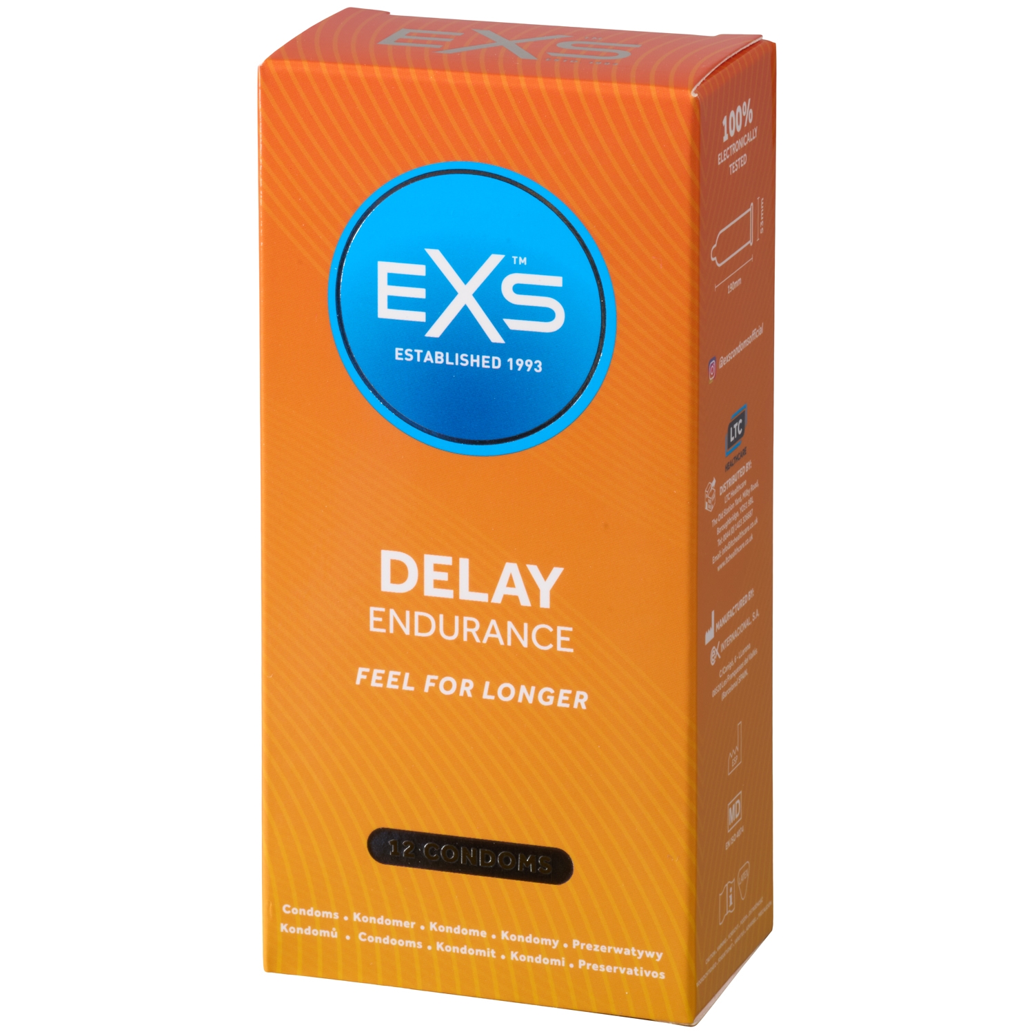 EXS EXS Delay Kondomer 12 stk - Klar