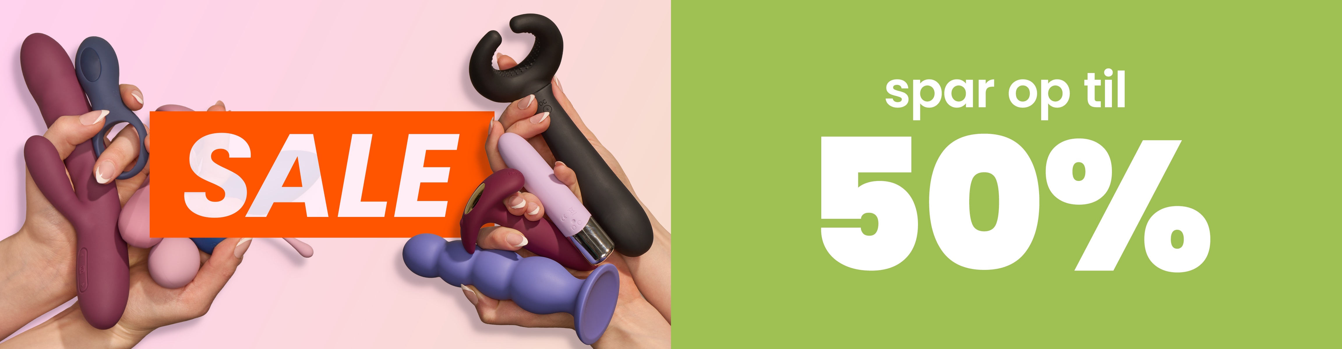 Sale - spar op til 50%