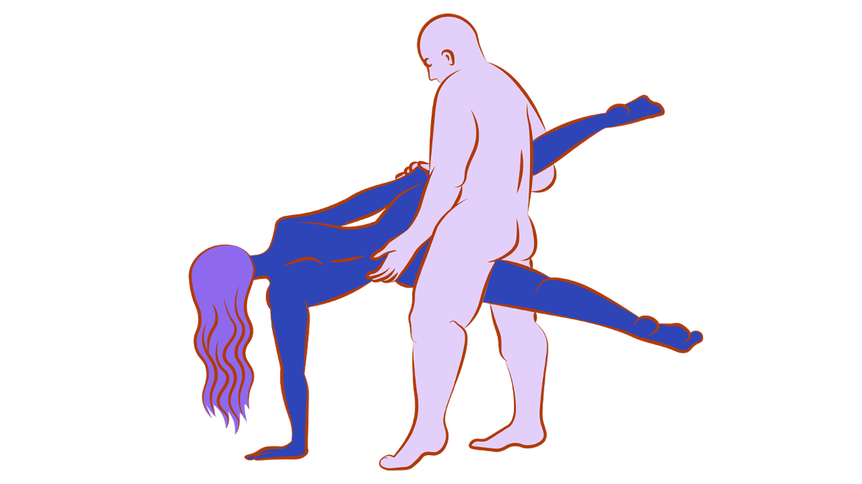 Illustrasjon av sexstillingen tangen