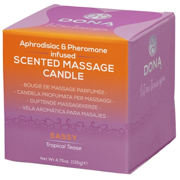 Dona Massageljus med Doft 135 g 1