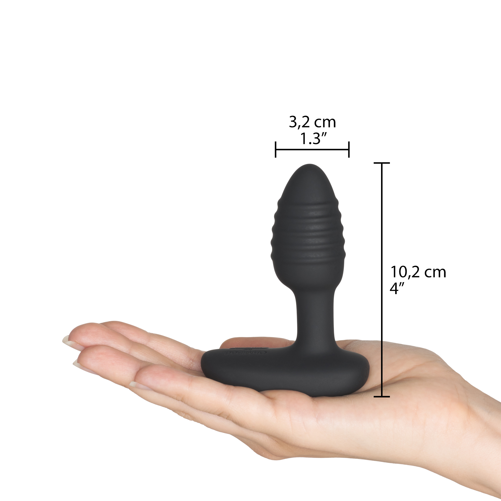 OhMiBod Lumen App-Controlled Vibrating Butt Plug 4 Inch 1