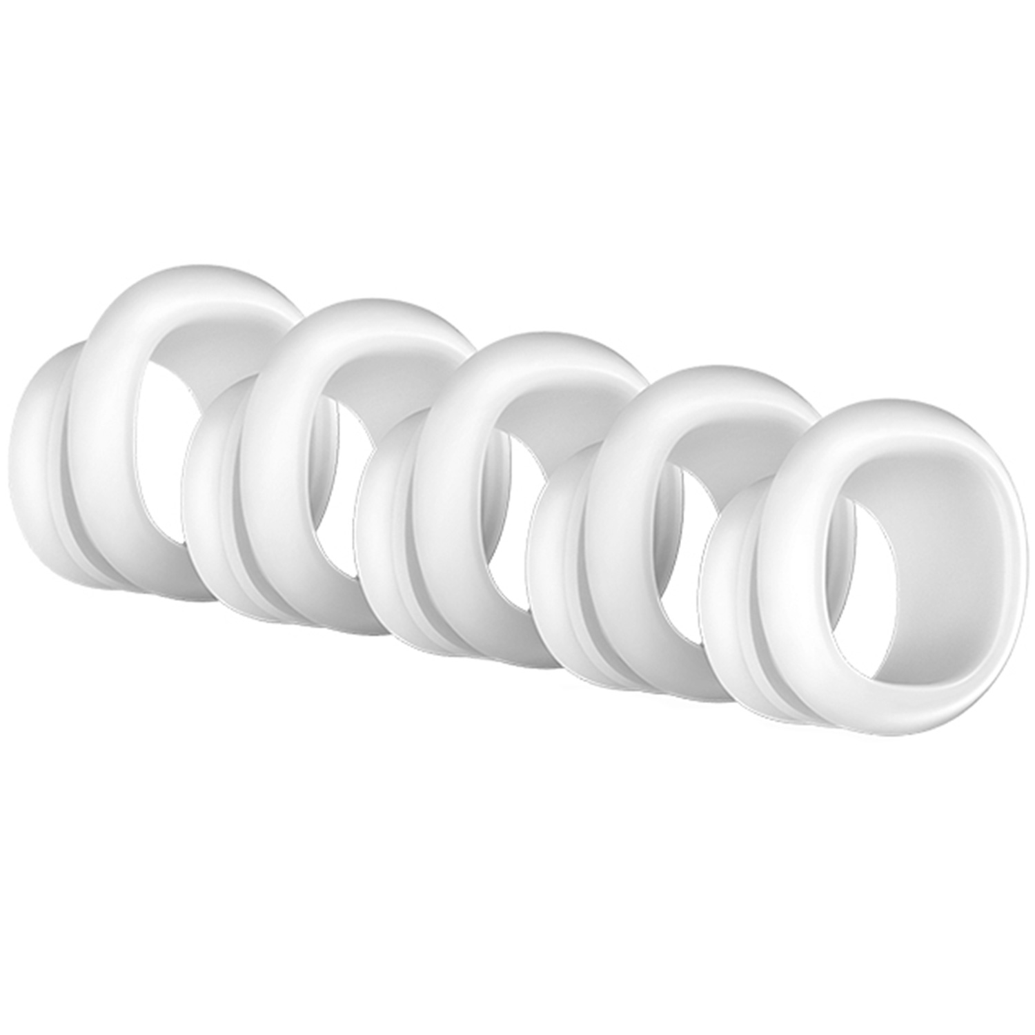 Satisfyer Pro Penguin Silikone Sugehoved 5 stk    - Hvid